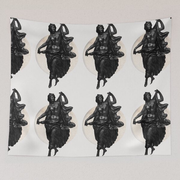 Item preview, Black statue design designed and sold by luckyturtles.