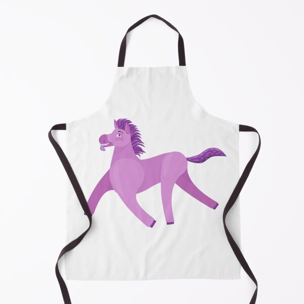 Item preview, Pink Wonky Horse clean simplified designed and sold by BeccaDoodles.