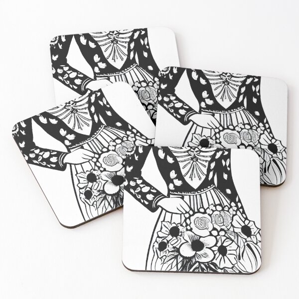 Item preview, girl with flowers designed and sold by OverAltruist.