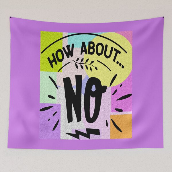 Item preview, How about... NO designed and sold by mturns57.