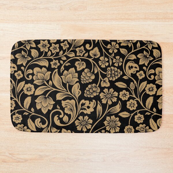 Item preview, Pattern, classical pattern, brown floral, textile, geometric Pattern designed and sold by AnadAA.
