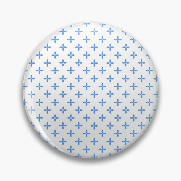 Item preview, Simple flower design pattern, seamless, Cornflower, Cornflower Blue designed and sold by LishiArts.
