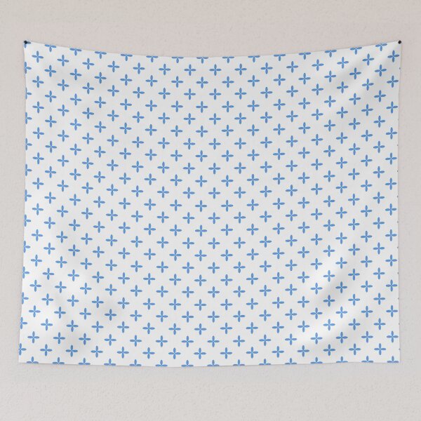 Item preview, Simple flower design pattern, seamless, Cornflower, Cornflower Blue designed and sold by LishiArts.
