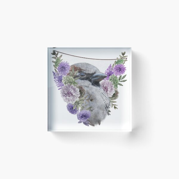 Artikelvorschau, Blumensperling entworfen und verkauft von CritterSticker.