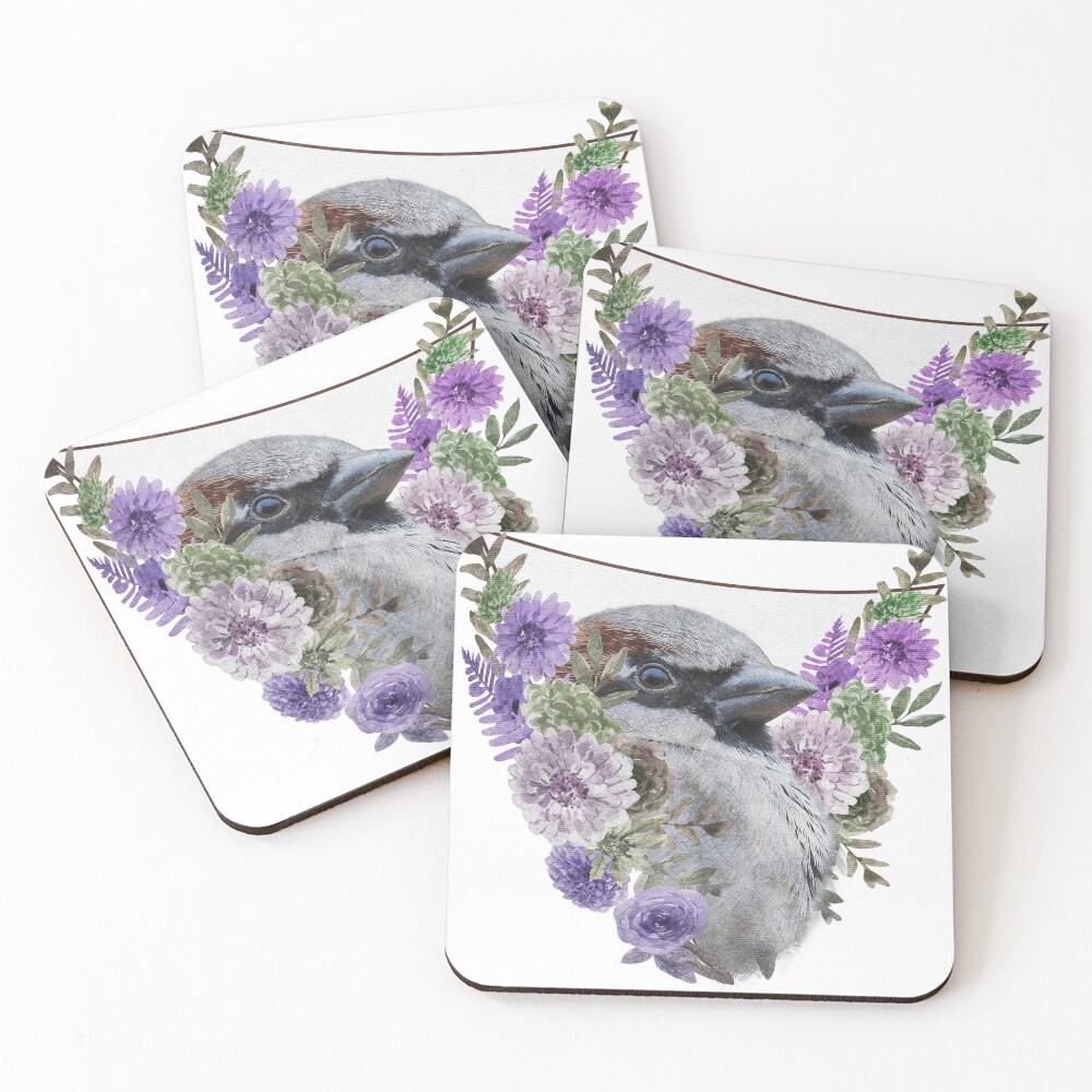 Item preview, Coasters (Set of 4) designed and sold by CritterSticker.