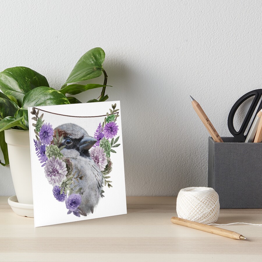 Item preview, Art Board Print designed and sold by CritterSticker.