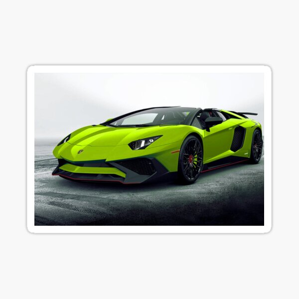 Lamborghini Aventador Svj Stickers for Sale | Redbubble