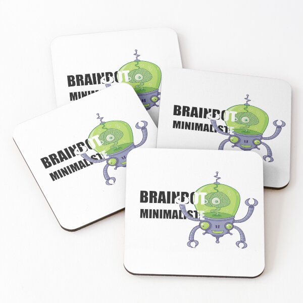 Item preview, Brainbot minimaliste designed and sold by lifestyleship.