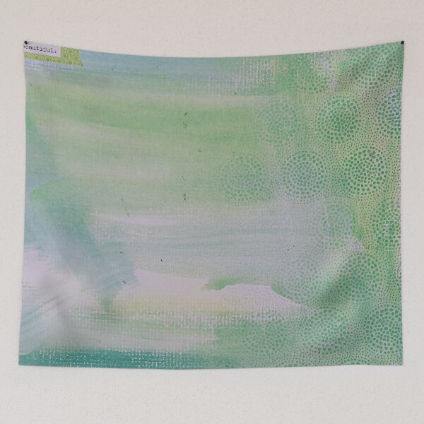 Item preview, Green brush effect abstract background designed and sold by Graphics By Craig.