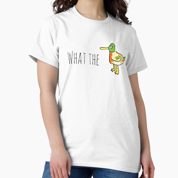 What the duck?! Funny duck pun Classic T-Shirt