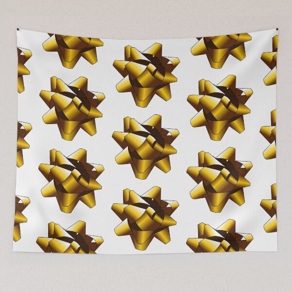 Item preview, Gold Present Bow designed and sold by christinaashman.
