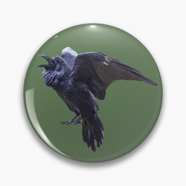 Item preview, Raven ; Corvus corax designed and sold by gaia-crypt.