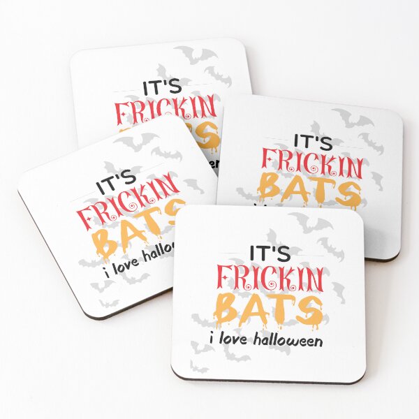 Item preview, Its Frickin Bats- I Love Halloween - Bats In The Background designed and sold by ImagesDesigns.