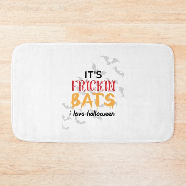 Item preview, Its Frickin Bats- I Love Halloween - Bats In The Background designed and sold by ImagesDesigns.