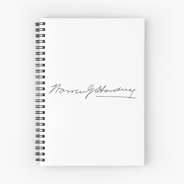 Item preview, Warren G Harding Signature designed and sold by Gentle40Winks.
