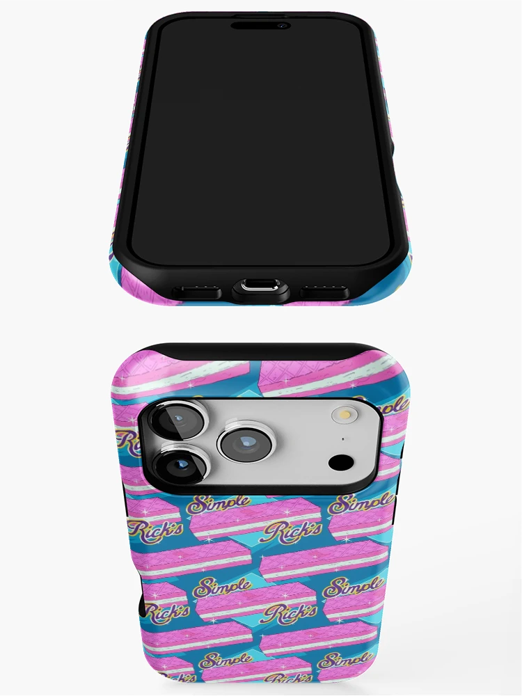 Thumbnail 3 of 4, iPhone Case, Simple Ricks Waffer designed and sold by thelasttype.