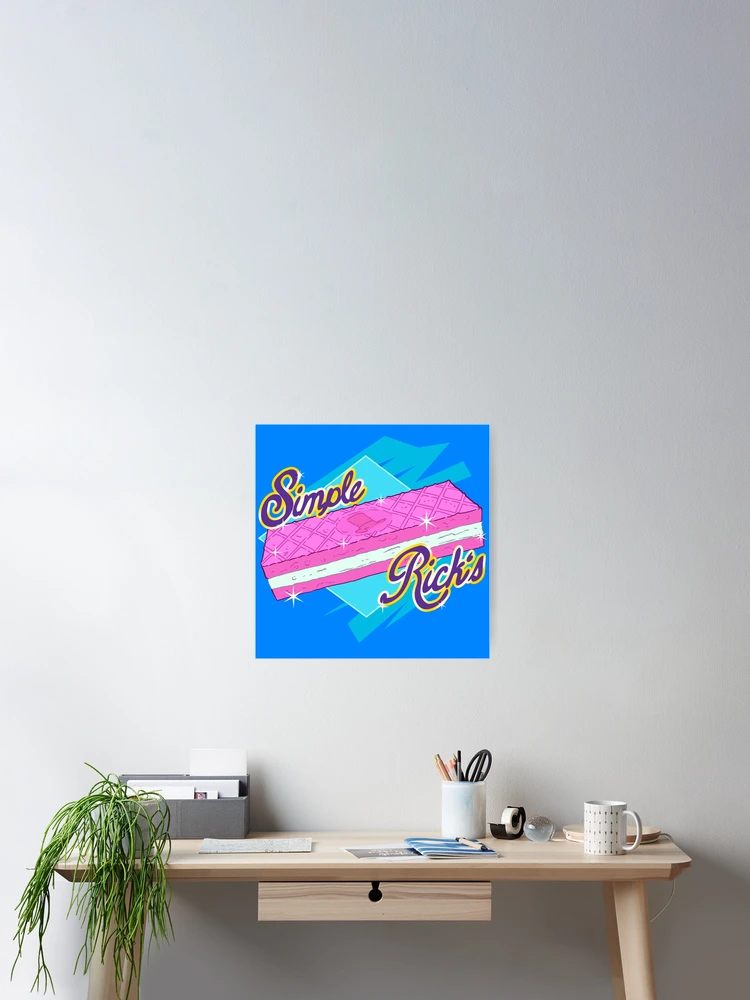 Thumbnail 2 of 3, Poster, Simple Ricks Waffer designed and sold by thelasttype.