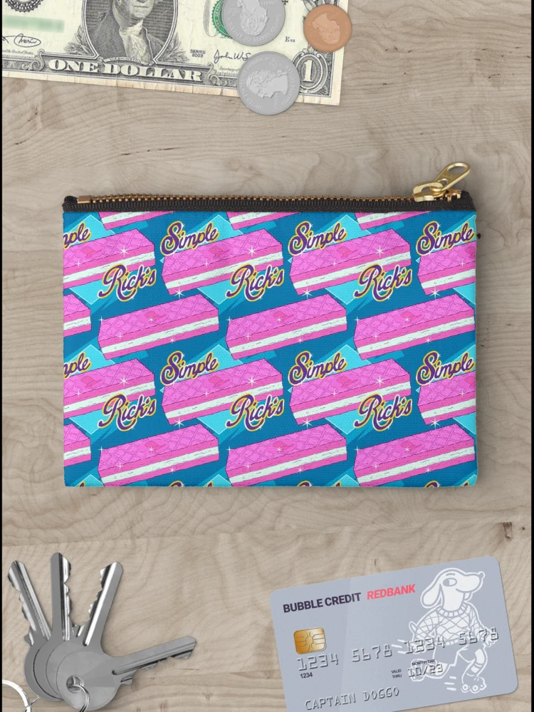 Thumbnail 3 of 4, Zipper Pouch, Simple Ricks Waffer designed and sold by thelasttype.
