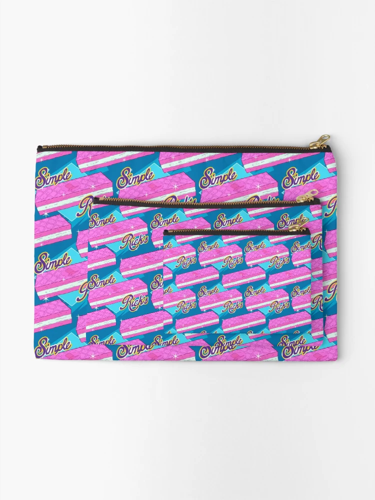 Thumbnail 2 of 4, Zipper Pouch, Simple Ricks Waffer designed and sold by thelasttype.