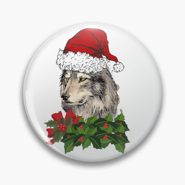 Item preview, A festive german shepherd design. Christmas German Shepherd. Festive German shepherd. Christmas Dog designed and sold by Doggymadness.