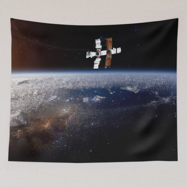 Item preview, Space Flight Drawing designed and sold by redmoonrocket.