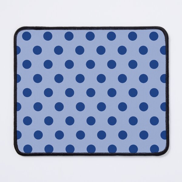 Item preview, Navy Blue and Light Blue Polka Dots designed and sold by patterniastudio.