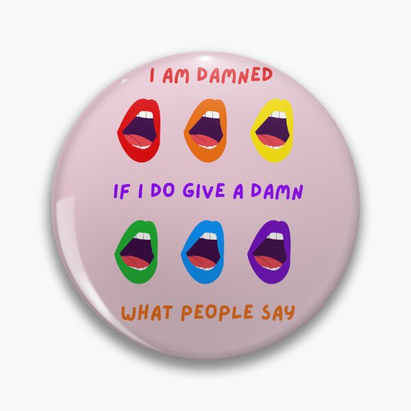 Item preview, I am damned / Lavender haze designed and sold by BloompodDesigns.