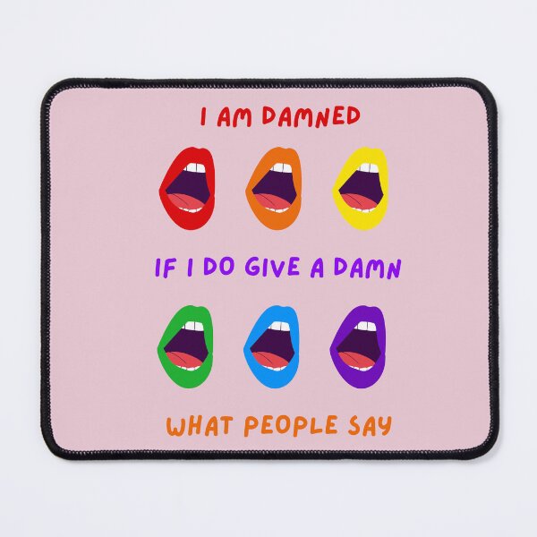 Item preview, I am damned / Lavender haze designed and sold by BloompodDesigns.