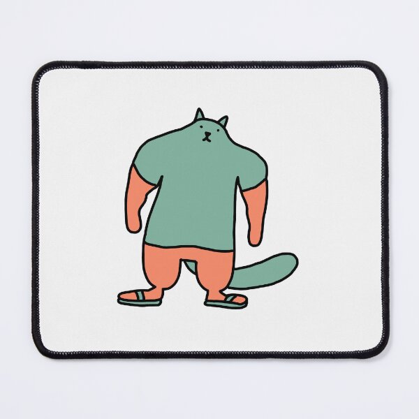 Aperçu de l'œuvre Homme chat créée et vendue par CactusPie.