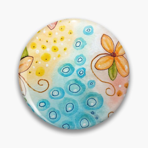 Item preview, Multicolor Abstract Floral Design 281 flowers designed and sold by artbylucie.