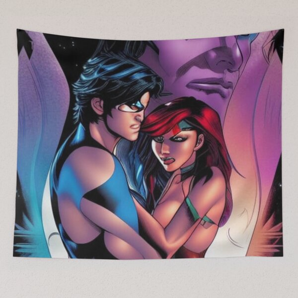 Item preview,  Nightwing and starfire 13 designed and sold by Tribaltreasures.