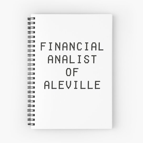 Item preview, FINANCIAL ANALIST OF ALEVILLE     designed and sold by HappyCoast.