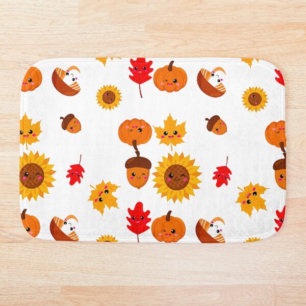 Item preview, Winking Pumpkin, Winking Leaves, Winking Pine, Winking Sunflower, Winking Mushroom Fall Design designed and sold by AzatZakarian.