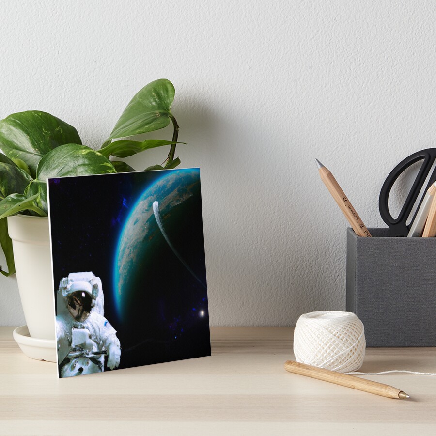 Item preview, Art Board Print designed and sold by redmoonrocket.