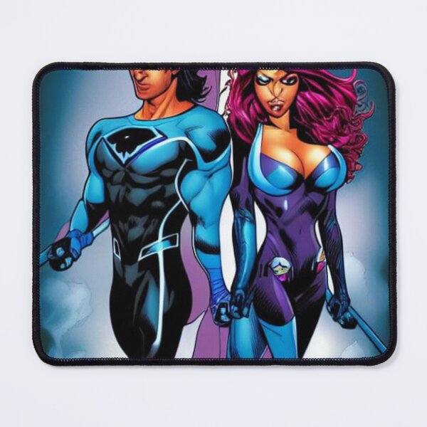 Item preview,  Nightwing and starfire 14 designed and sold by Tribaltreasures.