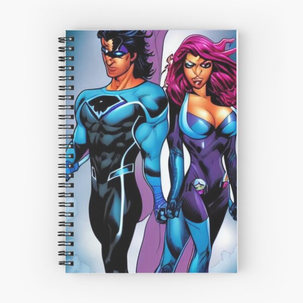 Item preview,  Nightwing and starfire 14 designed and sold by Tribaltreasures.