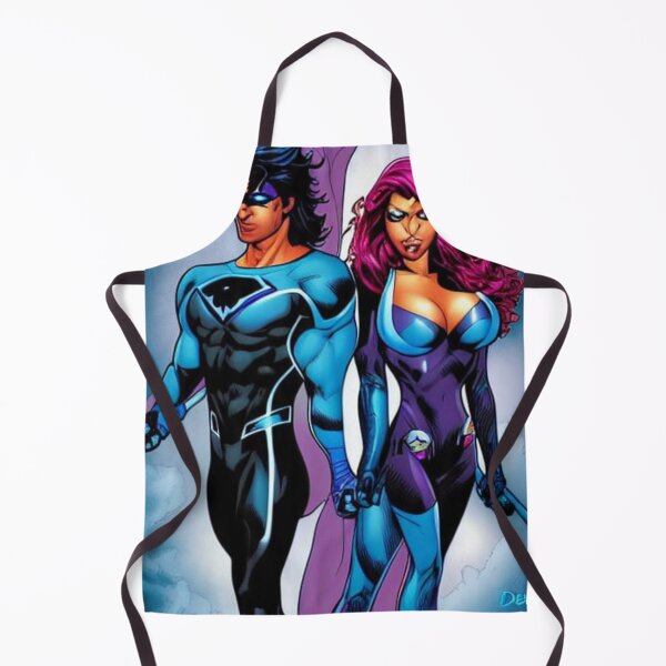 Item preview, Nightwing and starfire 14 designed and sold by Tribaltreasures.