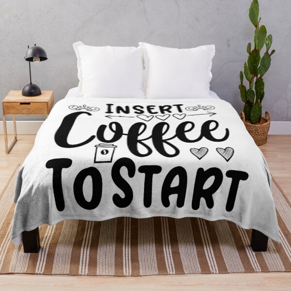 Item preview, Insert Coffee To Start designed and sold by Cupsofdreams.