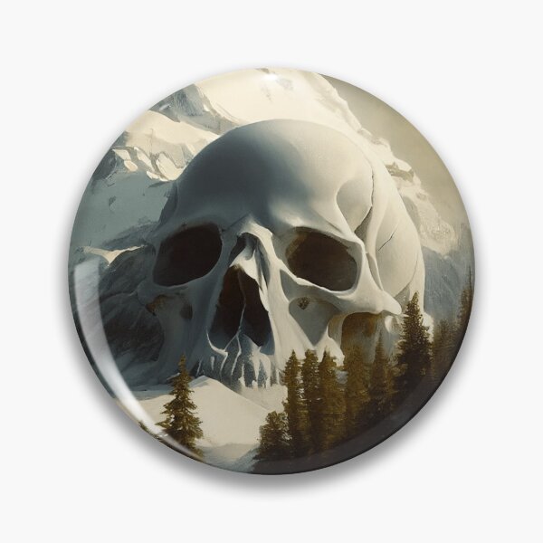 Item preview, Mountain in form skull designed and sold by breaker160.