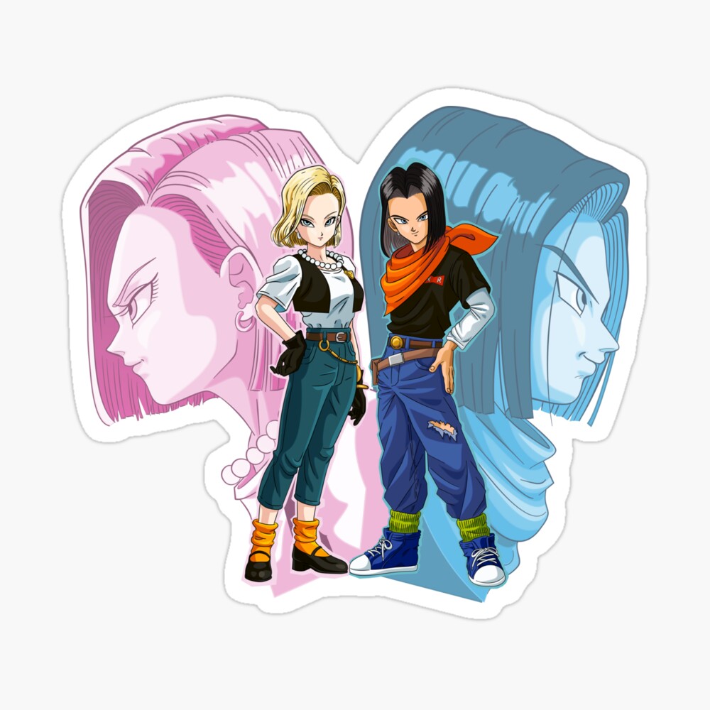 Dragon Ball Poster Androids 16 17 18 12in x 18in Free Shipping