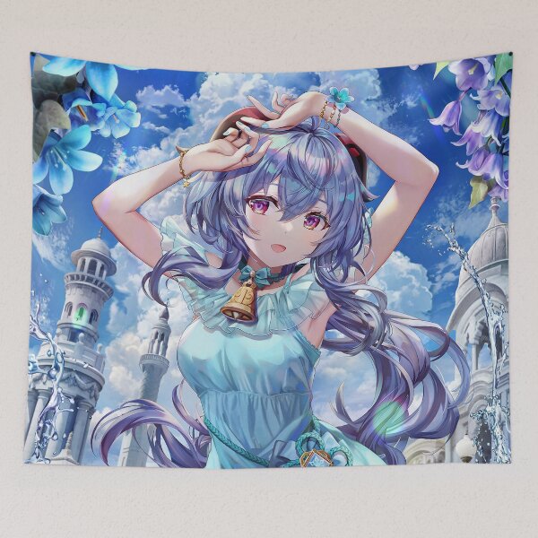 Item preview, Casual Dress Ganyu Garter Ring Genshin Impact designed and sold by genshinwaifus.