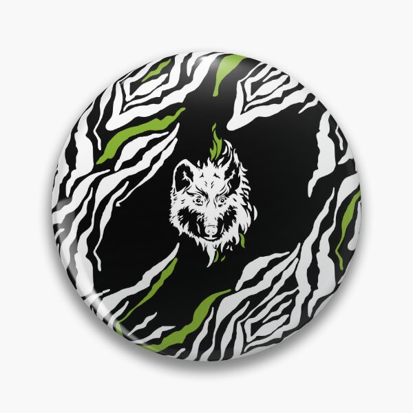 Item preview, GOWILD Seamless Wolf Design - black designed and sold by GOWILDstyle.
