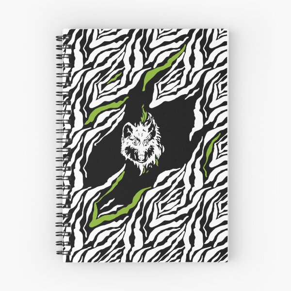 Item preview, GOWILD Seamless Wolf Design - black designed and sold by GOWILDstyle.