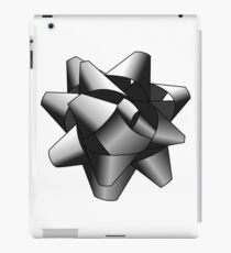 Silver Present Bow iPad Case/Skin