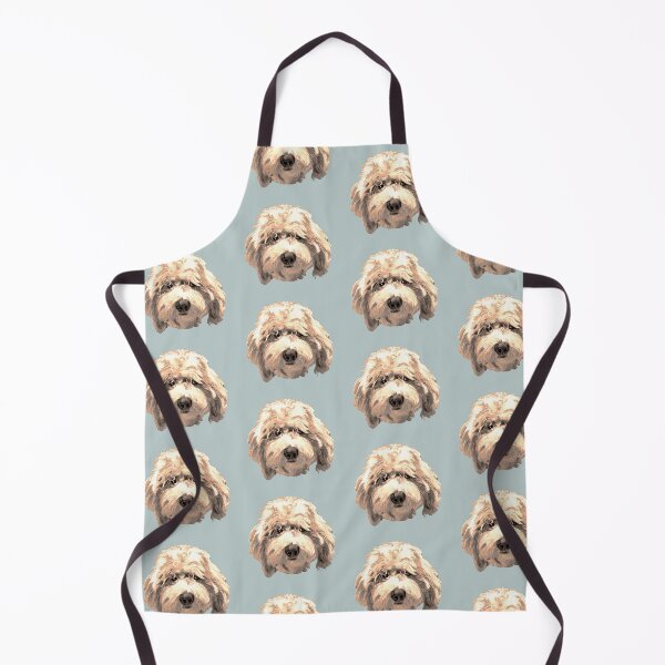 Item preview, Lucky Labradoodle Face ~ Golden designed and sold by Jane Oriel.