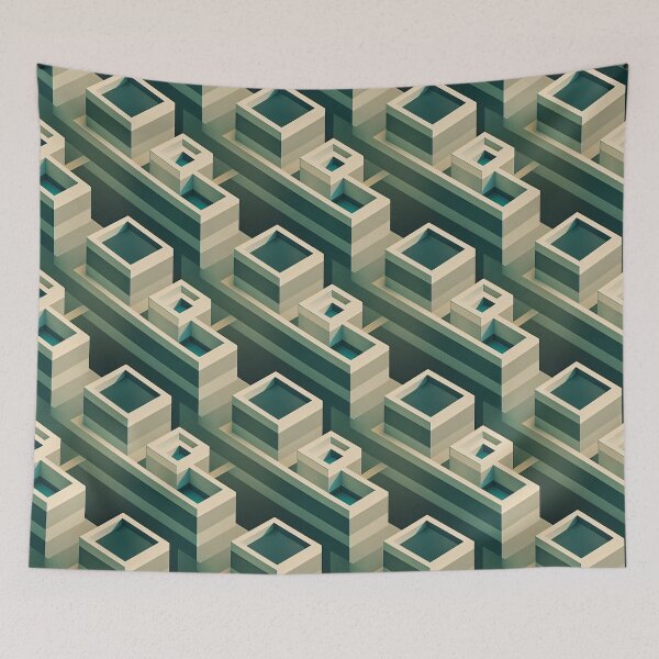 Item preview, Tiled Design 255 designed and sold by snoutandbeak.