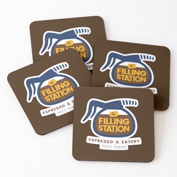 Item preview, The Filling Station Espresso & Eatery in Troy Idaho designed and sold by DOODL.