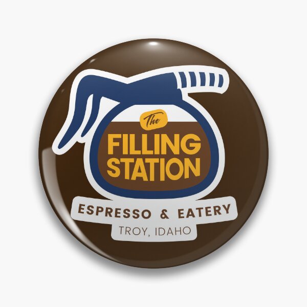 Item preview, The Filling Station Espresso & Eatery in Troy Idaho designed and sold by DOODL.