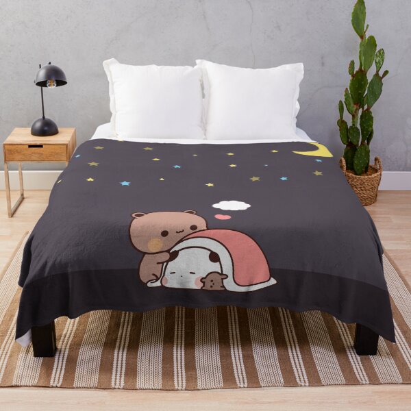 Panda Bear, Bubu Dudu Throw Blanket