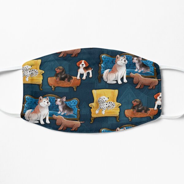 Barkitecture _Home sweet cozy home for Dogs Flat Mask